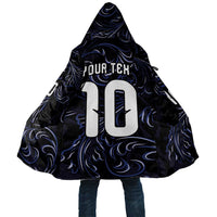 Custom Argentina Football Cloak Artistic Pattern-Paintings Inspired Black Color - Wonder Print Shop
