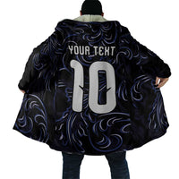 Custom Argentina Football Cloak Artistic Pattern-Paintings Inspired Black Color - Wonder Print Shop