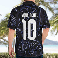 Custom Argentina Football Hawaiian Shirt Artistic Pattern-Paintings Inspired Black Color - Wonder Print Shop