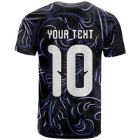 Custom Argentina Football T Shirt Artistic Pattern-Paintings Inspired Black Color - Wonder Print Shop