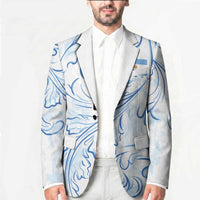 Custom Argentina Football Blazer Artistic Pattern-Paintings Inspired White Color - Wonder Print Shop