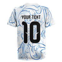 Custom Argentina Football Rugby Jersey Artistic Pattern-Paintings Inspired White Color - Wonder Print Shop