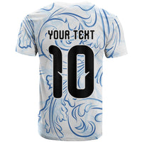 Custom Argentina Football T Shirt Artistic Pattern-Paintings Inspired White Color - Wonder Print Shop