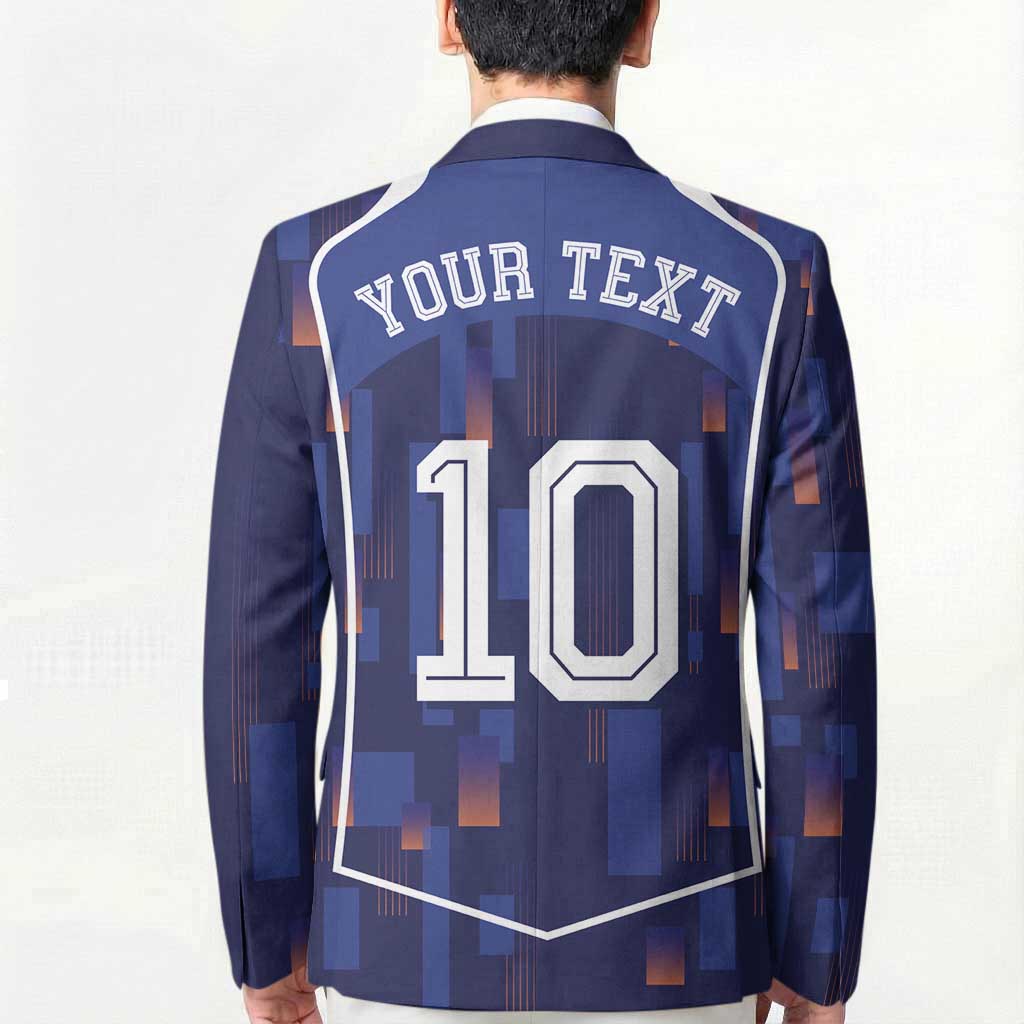 Custom Netherlands Football Blazer Starry Night Inspired-Sporty Style - Wonder Print Shop