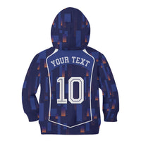 Custom Netherlands Football Kid Hoodie Starry Night Inspired-Sporty Style - Wonder Print Shop