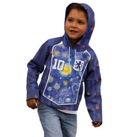 Custom Netherlands Football Kid Hoodie Starry Night Inspired-Sporty Style - Wonder Print Shop