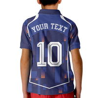 Custom Netherlands Football Kid Polo Shirt Starry Night Inspired-Sporty Style - Wonder Print Shop