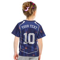 Custom Netherlands Football Kid T Shirt Starry Night Inspired-Sporty Style - Wonder Print Shop