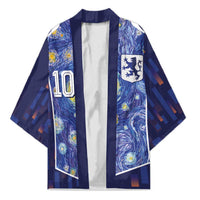 Custom Netherlands Football Kimono Starry Night Inspired-Sporty Style - Wonder Print Shop