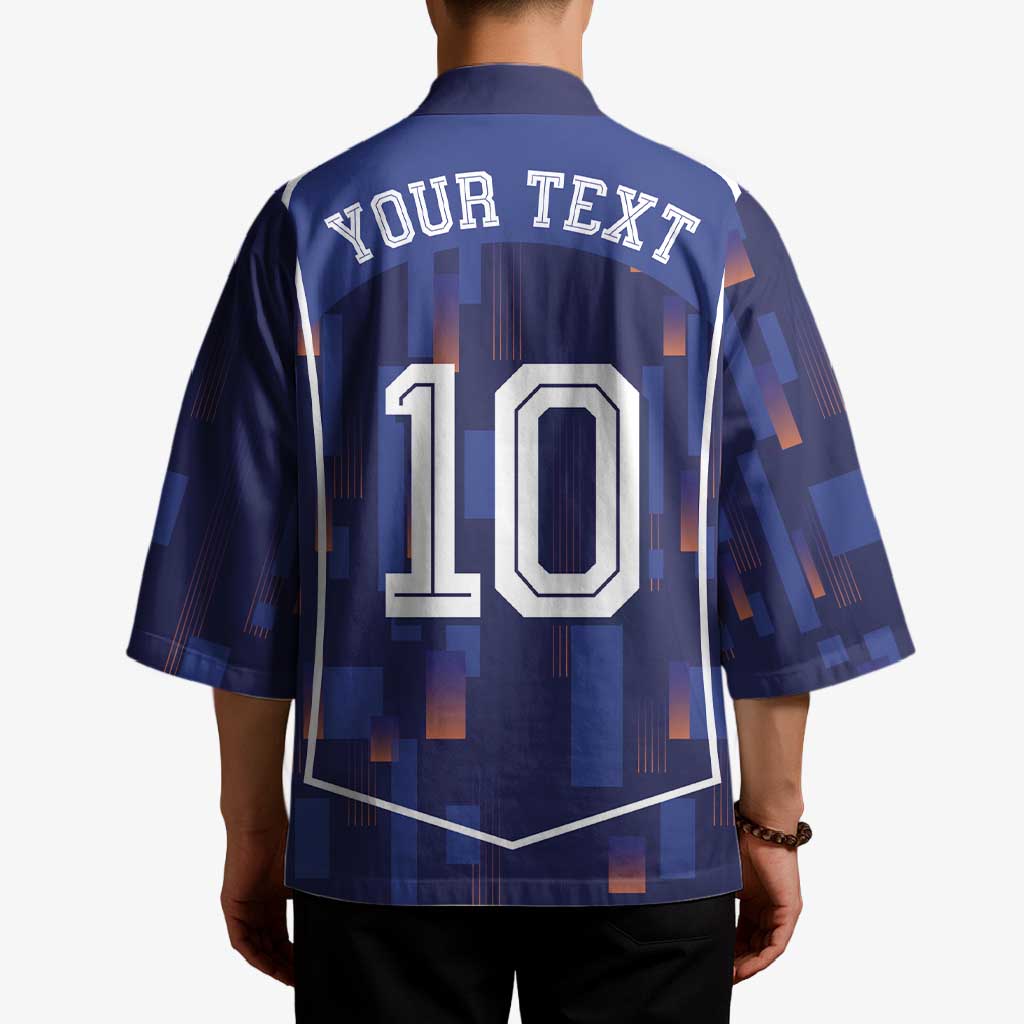 Custom Netherlands Football Kimono Starry Night Inspired-Sporty Style - Wonder Print Shop