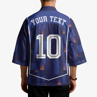 Custom Netherlands Football Kimono Starry Night Inspired-Sporty Style - Wonder Print Shop