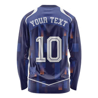 Custom Netherlands Football Long Sleeve Shirt Starry Night Inspired-Sporty Style - Wonder Print Shop