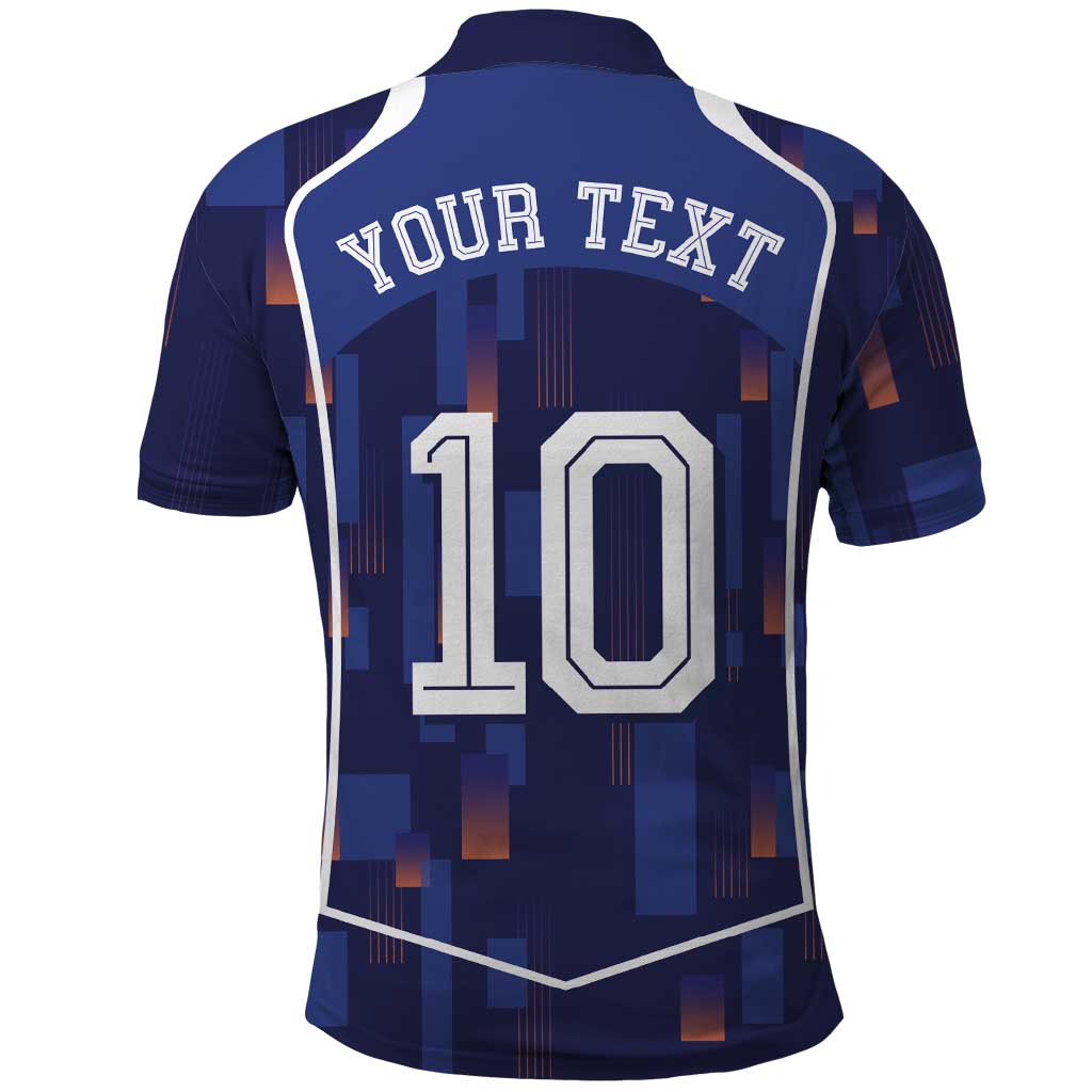 Custom Netherlands Football Polo Shirt Starry Night Inspired-Sporty Style - Wonder Print Shop
