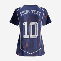 Custom Netherlands Football Scrub Top Starry Night Inspired-Sporty Style - Wonder Print Shop