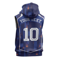 Custom Netherlands Football Sleeveless Hoodie Starry Night Inspired-Sporty Style - Wonder Print Shop