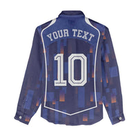Custom Netherlands Football Women Casual Shirt Starry Night Inspired-Sporty Style - Wonder Print Shop