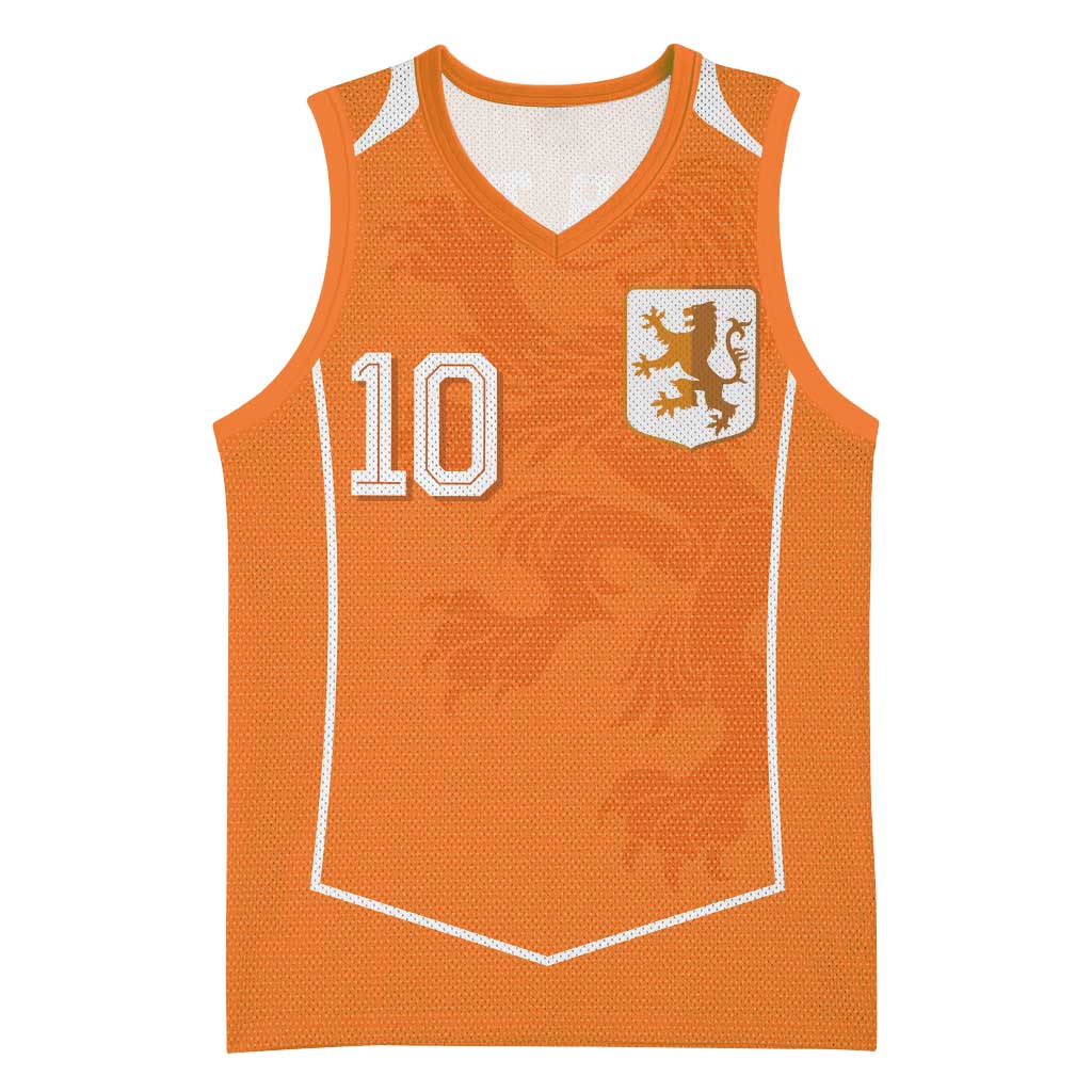 Custom Netherlands Football Basketball Jersey Lion King-Inspired T90 Sporty Style - Wonder Print Shop
