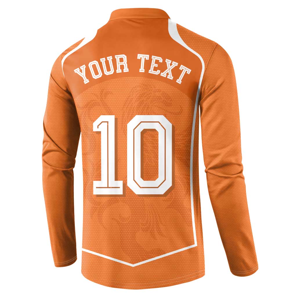 Custom Netherlands Football Button Sweatshirt Lion King-Inspired T90 Sporty Style - Wonder Print Shop