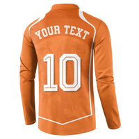 Custom Netherlands Football Button Sweatshirt Lion King-Inspired T90 Sporty Style - Wonder Print Shop