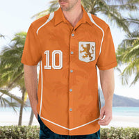 Custom Netherlands Football Hawaiian Shirt Lion King-Inspired T90 Sporty Style - Wonder Print Shop
