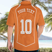Custom Netherlands Football Hawaiian Shirt Lion King-Inspired T90 Sporty Style - Wonder Print Shop