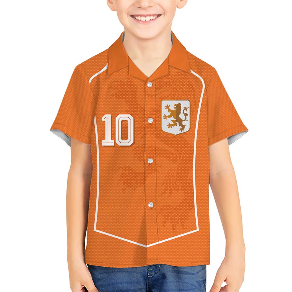 Custom Netherlands Football Hawaiian Shirt Lion King-Inspired T90 Sporty Style - Wonder Print Shop