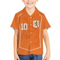 Custom Netherlands Football Hawaiian Shirt Lion King-Inspired T90 Sporty Style - Wonder Print Shop
