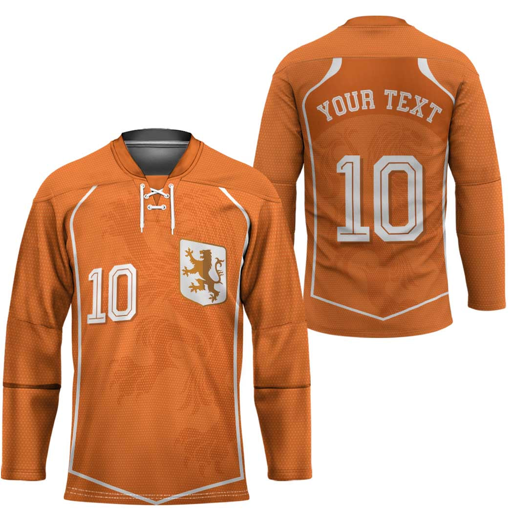 Custom Netherlands Football Hockey Jersey Lion King-Inspired T90 Sporty Style - Wonder Print Shop