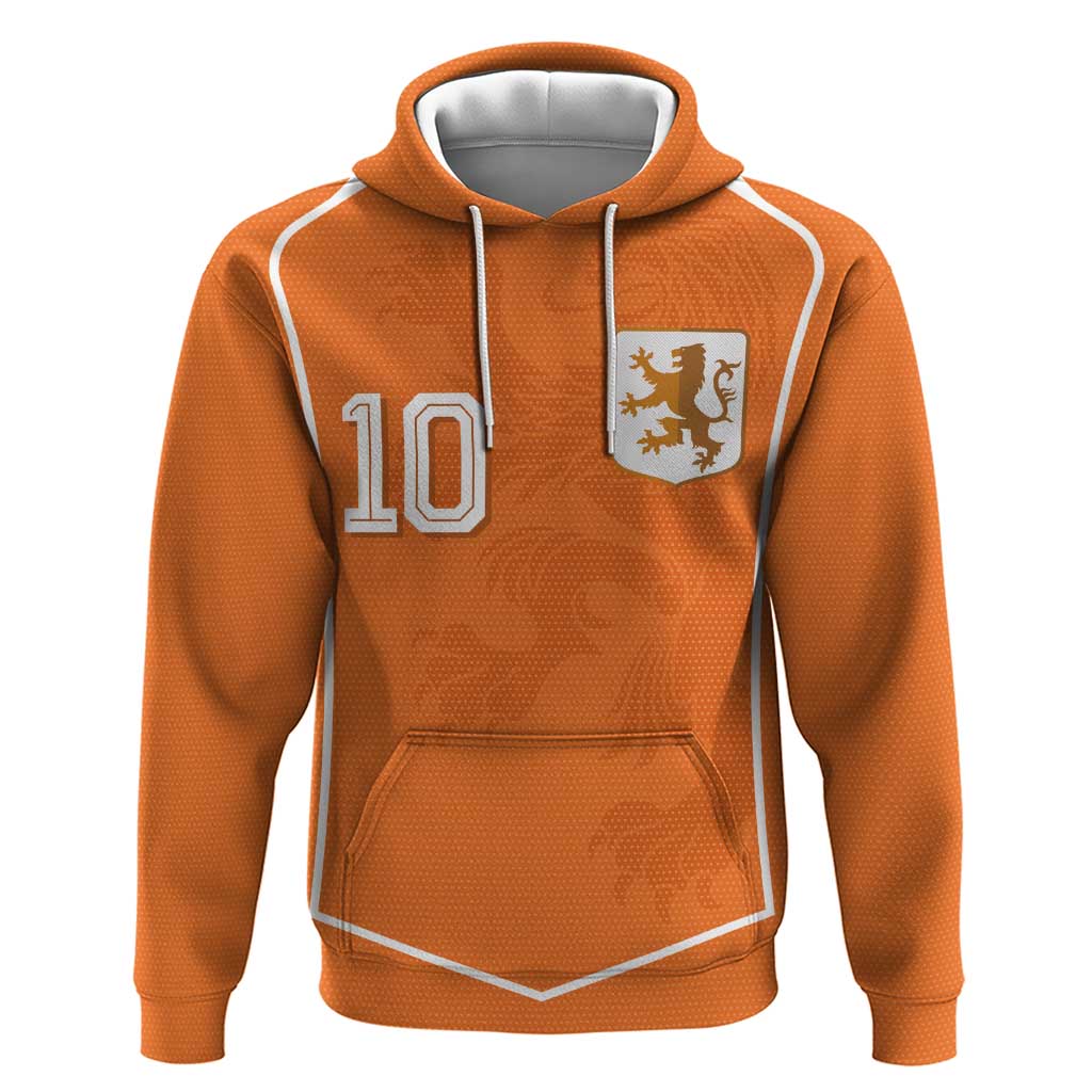 Custom Netherlands Football Hoodie Lion King-Inspired T90 Sporty Style - Wonder Print Shop