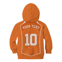 Custom Netherlands Football Kid Hoodie Lion King-Inspired T90 Sporty Style - Wonder Print Shop