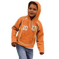 Custom Netherlands Football Kid Hoodie Lion King-Inspired T90 Sporty Style - Wonder Print Shop