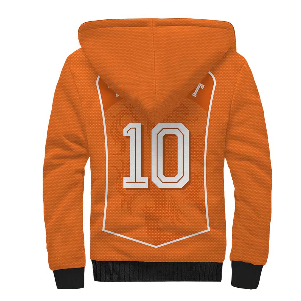 Custom Netherlands Football Sherpa Hoodie Lion King-Inspired T90 Sporty Style - Wonder Print Shop