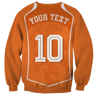Custom Netherlands Football Sweatshirt Lion King-Inspired T90 Sporty Style - Wonder Print Shop