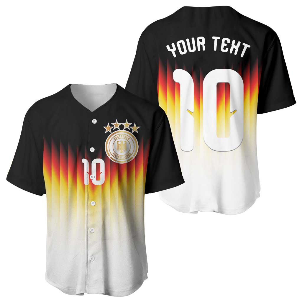 Custom Germany Football Baseball Jersey Die Mannschaft 2026 - Wonder Print Shop