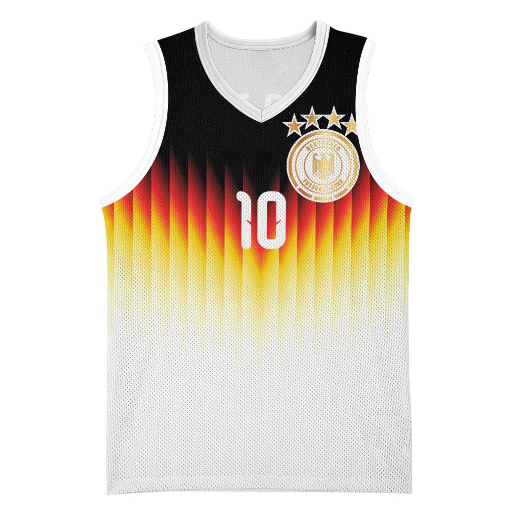 Custom Germany Football Basketball Jersey Die Mannschaft 2026 - Wonder Print Shop