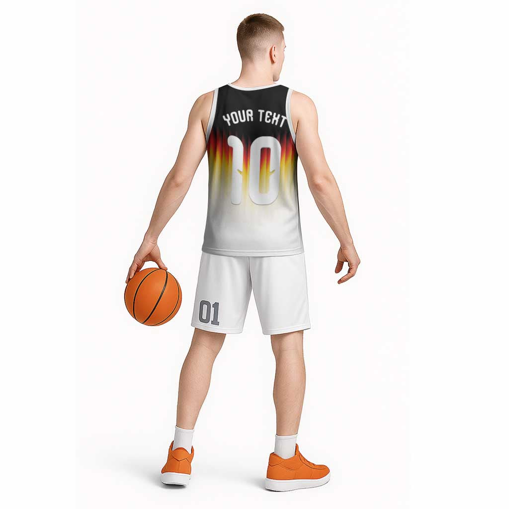 Custom Germany Football Basketball Jersey Die Mannschaft 2026 - Wonder Print Shop