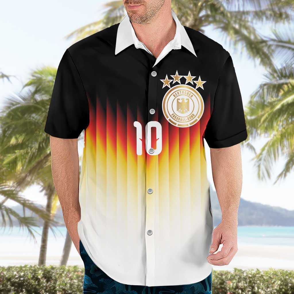 Custom Germany Football Hawaiian Shirt Die Mannschaft 2026 - Wonder Print Shop