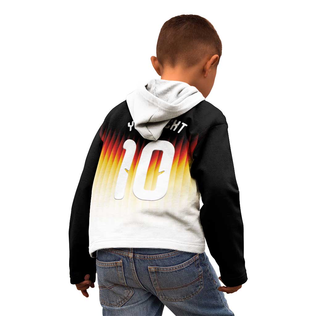 Custom Germany Football Kid Hoodie Die Mannschaft 2026 - Wonder Print Shop
