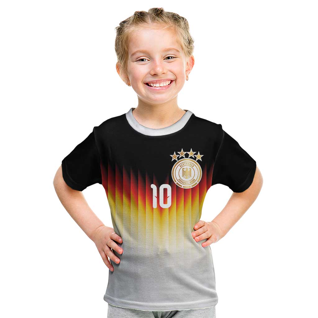 Custom Germany Football Kid T Shirt Die Mannschaft 2026 - Wonder Print Shop