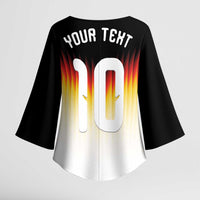 Custom Germany Football Kimono Sleeve Blouse Die Mannschaft 2026 - Wonder Print Shop