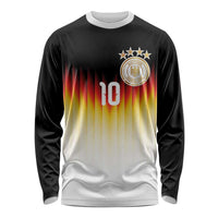 Custom Germany Football Long Sleeve Shirt Die Mannschaft 2026 - Wonder Print Shop