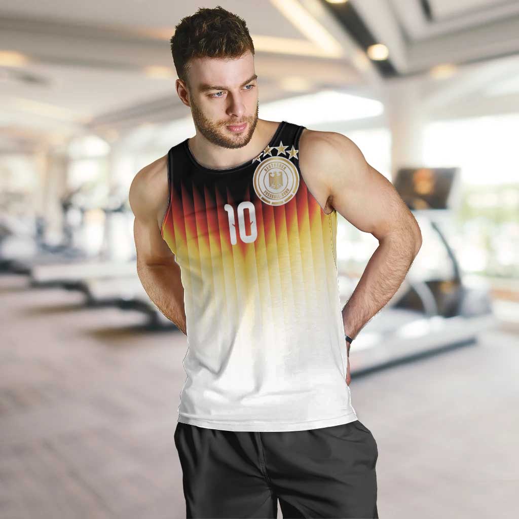 Custom Germany Football Men Tank Top Die Mannschaft 2026 - Wonder Print Shop