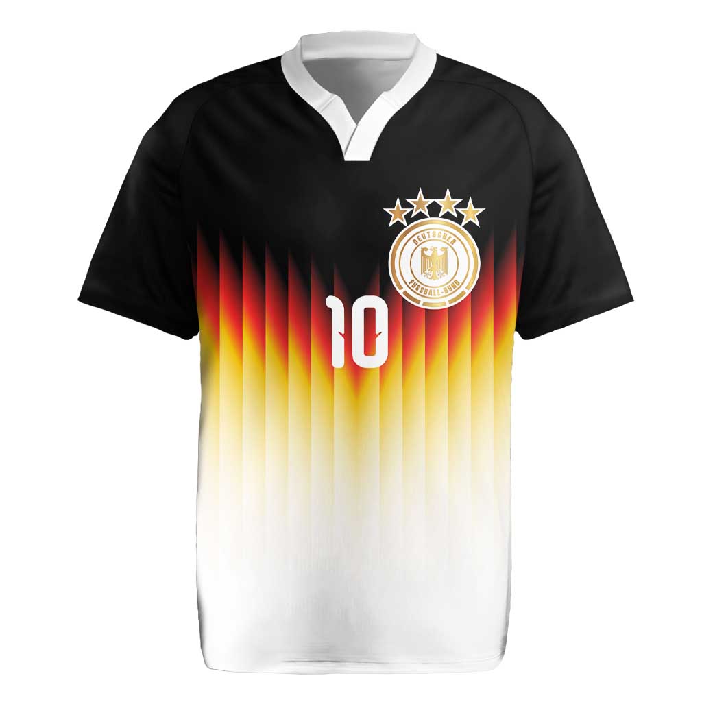Custom Germany Football Rugby Jersey Die Mannschaft 2026 - Wonder Print Shop