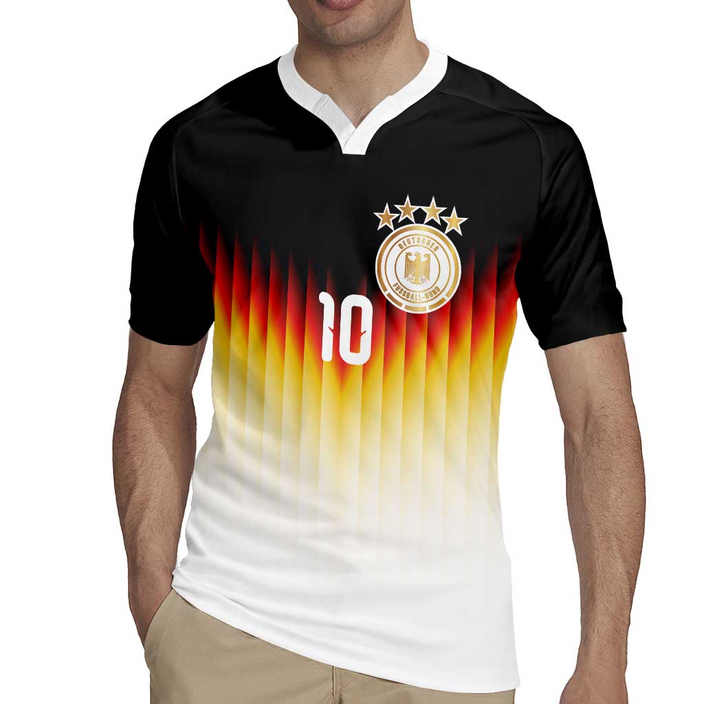 Custom Germany Football Rugby Jersey Die Mannschaft 2026 - Wonder Print Shop