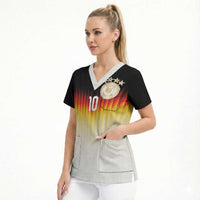 Custom Germany Football Scrub Top Die Mannschaft 2026 - Wonder Print Shop