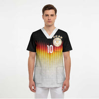 Custom Germany Football Scrub Top Die Mannschaft 2026 - Wonder Print Shop