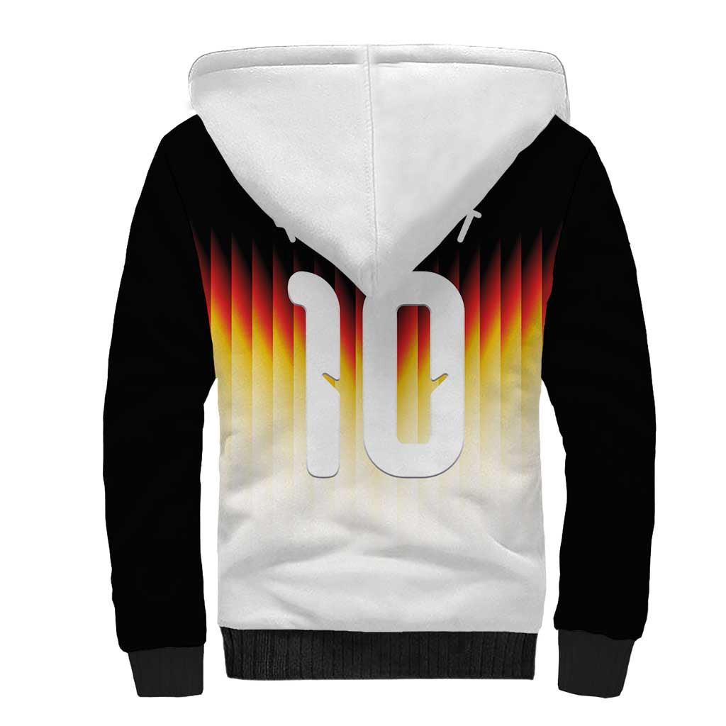 Custom Germany Football Sherpa Hoodie Die Mannschaft 2026 - Wonder Print Shop