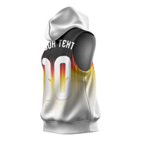 Custom Germany Football Sleeveless Hoodie Die Mannschaft 2026 - Wonder Print Shop