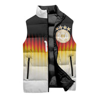Custom Germany Football Sleeveless Puffer Jacket Die Mannschaft 2026 - Wonder Print Shop