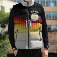 Custom Germany Football Sleeveless Puffer Jacket Die Mannschaft 2026 - Wonder Print Shop